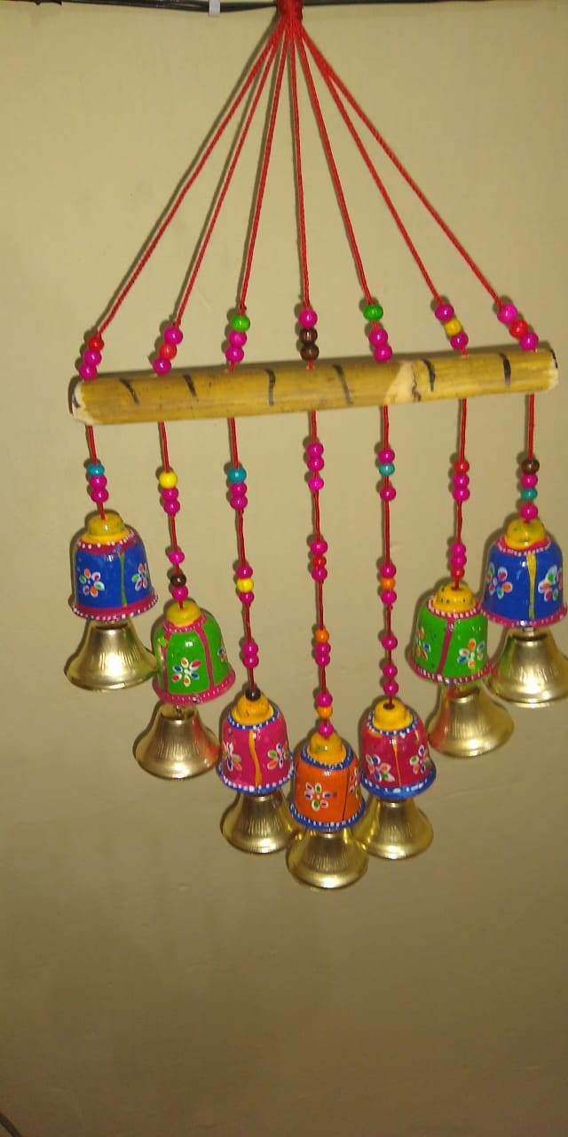 GIFT Door hanging diwali decratiom / festival decoration Christmas  bells decorations, home and decor Christmas bells - 2 pc set