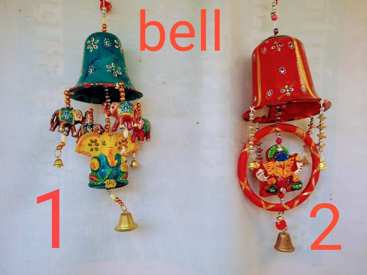 GIFT Door hanging diwali decratiom / festival decoration Christmas  bells decorations, home and decor Christmas bells - 2 pc set