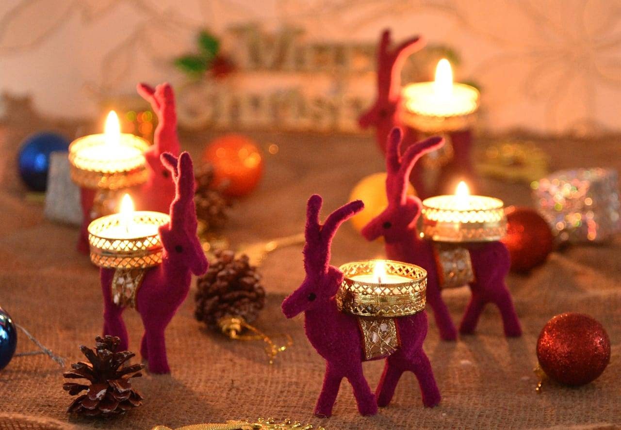 Wholesale Elephant/Reindeer Tea light HOLDER/Candle Holder/Diwali diya/ Diya set/DIWALI/Pooja/home/festival/wedding/Christmas/party decor