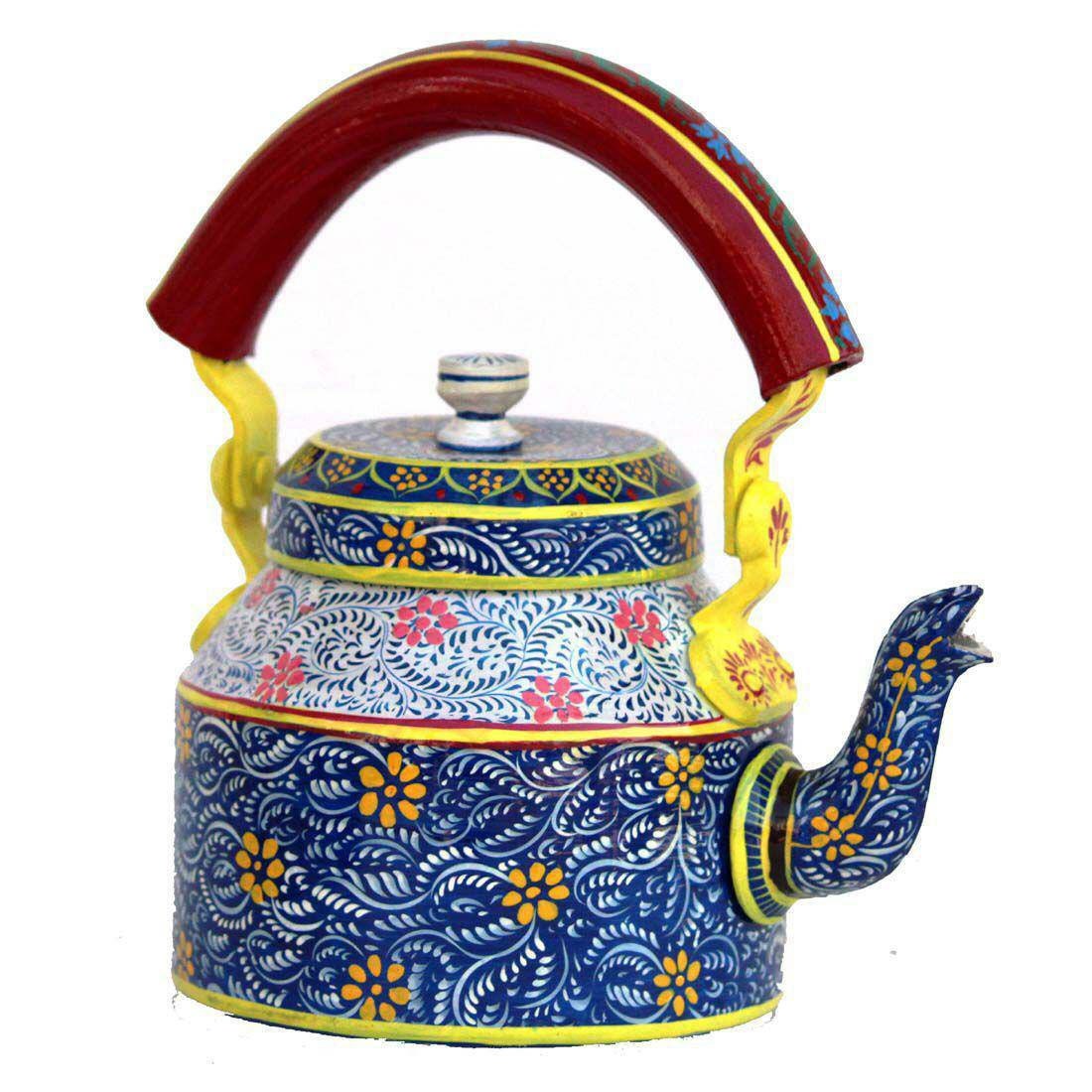 Handmade designer tea pot Hand-Painted Tea Kettle home decor housewarming gift coffee pot