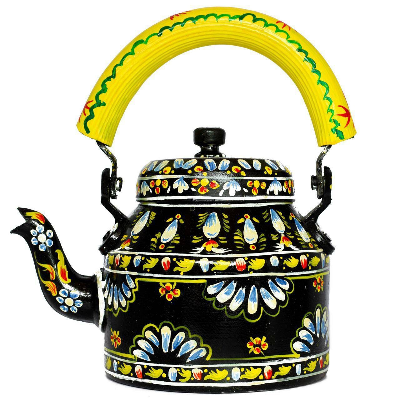 Handmade designer tea pot Hand-Painted Tea Kettle home decor housewarming gift coffee pot