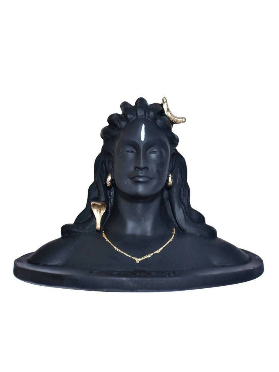 ADIYOGI lord Shiva Statue for Car Dash Board, Pooja & Gift, Mahadev Murti/Idol, Shankara for Home- Office Decor