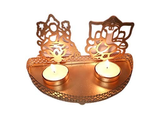 Shadow Ganesh Lakshmi Tea Light Holder/Candle Holder/ Diwali DIYAs/Wedding/festival/return GIFT/DIWALI/wedding/christmas/Festival decoration