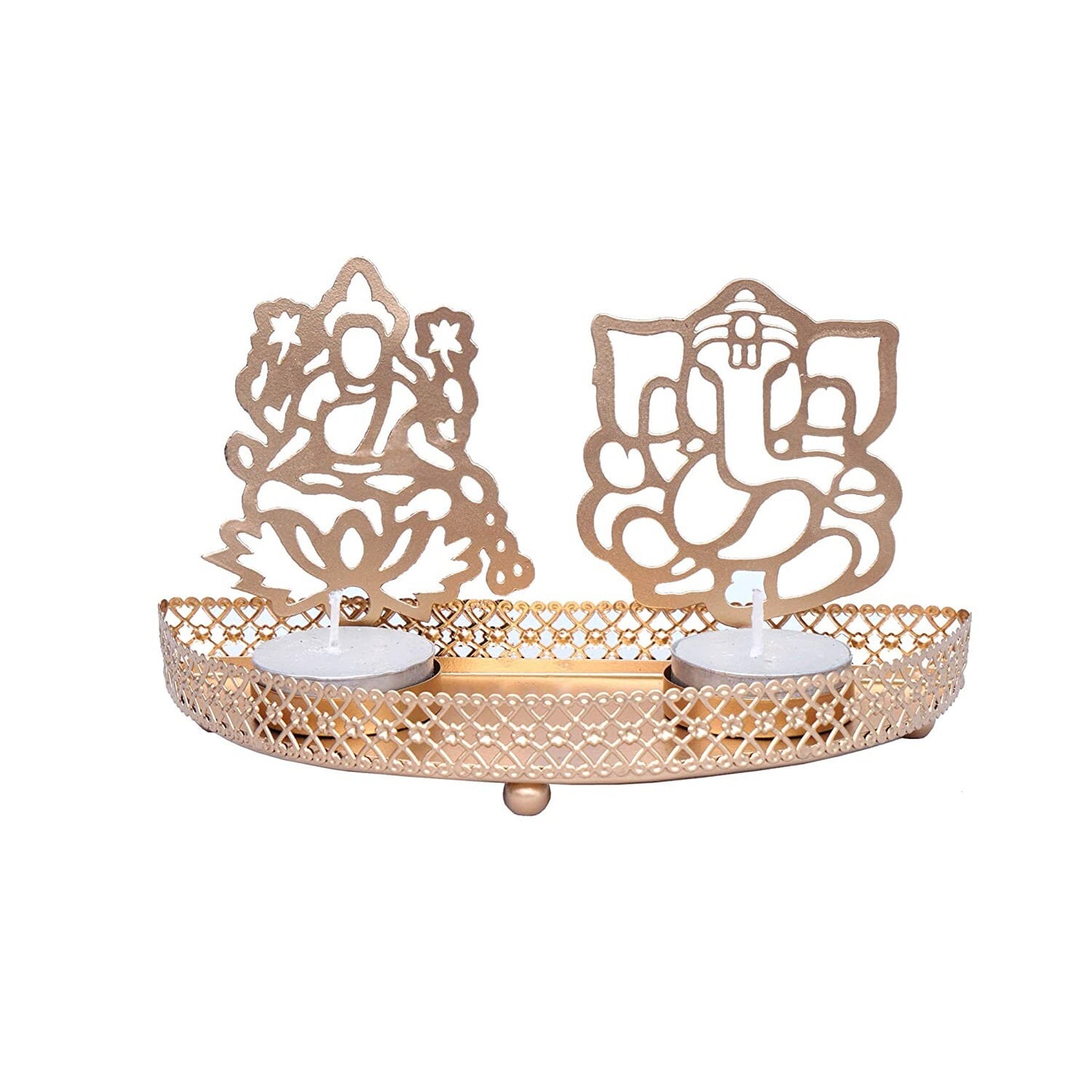 Shadow Ganesh Lakshmi Tea Light Holder/Candle Holder/ Diwali DIYAs/Wedding/festival/return GIFT/DIWALI/wedding/christmas/Festival decoration