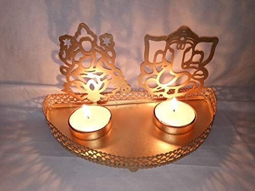 Shadow Ganesh Lakshmi Tea Light Holder/Candle Holder/ Diwali DIYAs/Wedding/festival/return GIFT/DIWALI/wedding/christmas/Festival decoration