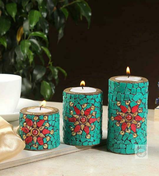 100 pc Wooden Diwali Tea light holder/candle holder/TEALIGHT holders/DIWALI diyas/Return gift/festival/wedding/christmas/party decoration