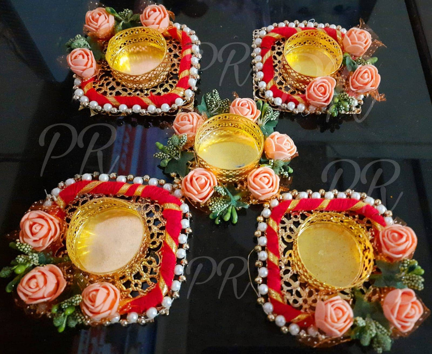 100 pc golden Diwali Tea light holder/candle holder/TEALIGHT holders/DIWALI diyas/Return gift/festival/wedding/christmas/party decoration