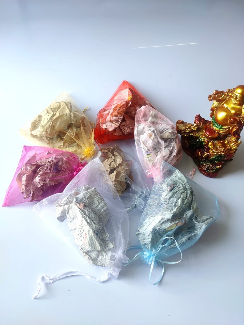 Lot of 100 Indian handmade organza potli bags/purse/drawstring bags/party/mehendi/wedding  favours/giveaways/Return gift/coin/dry fruit bags