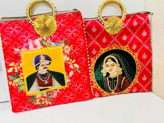 Wholesale 100 Gift Handbag/Raja Rani bags/wedding bags/party/festival mehndi/wedding handbags/satin silk bags giveaways/return gifts/favours