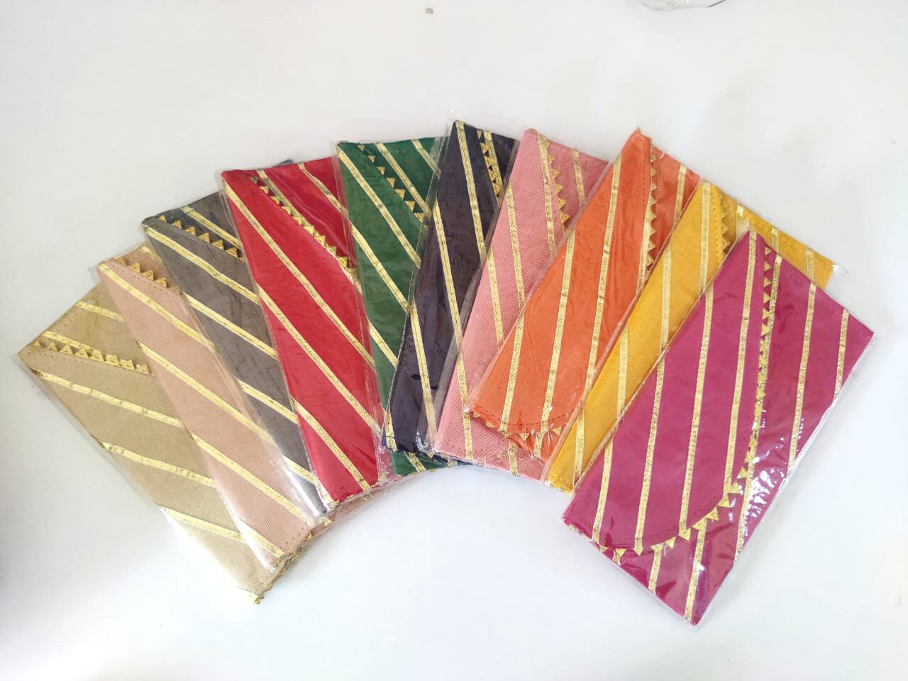 Lot of 100 Shagun Fabric Envelope /Envelope/party/mehendi/wedding favours/giveaways/Return gift