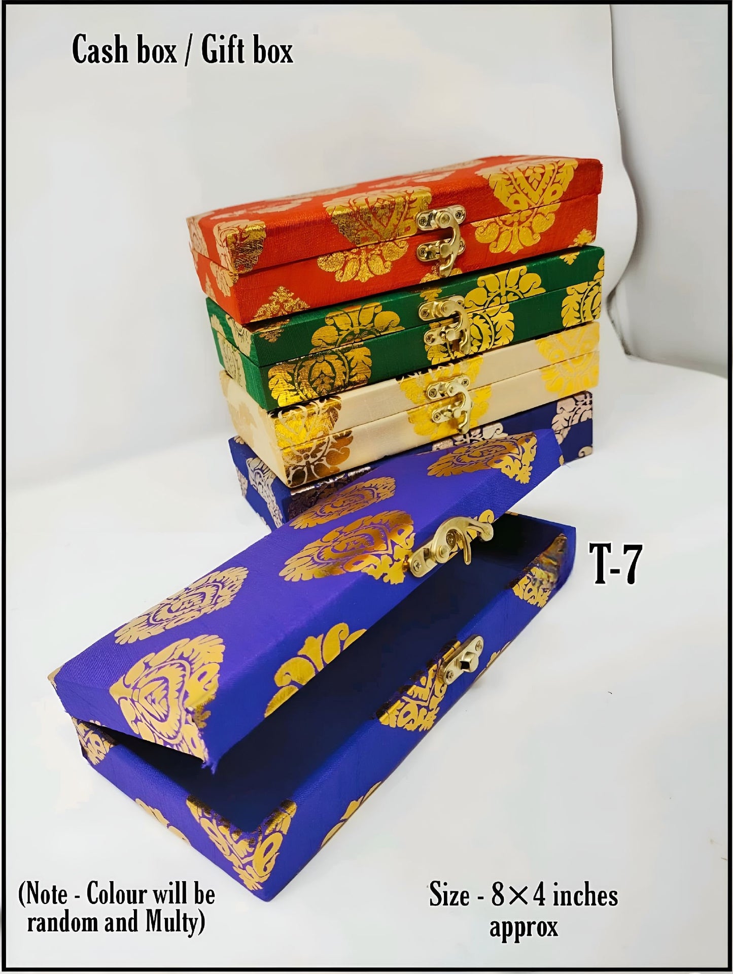 Wholesale Embroidery Cashbox,Traditional Decorative Cash Box,Shagun,Jewelry Box,Wedding cash box,Christmas gifts,Indian Gift Box,Return Gift