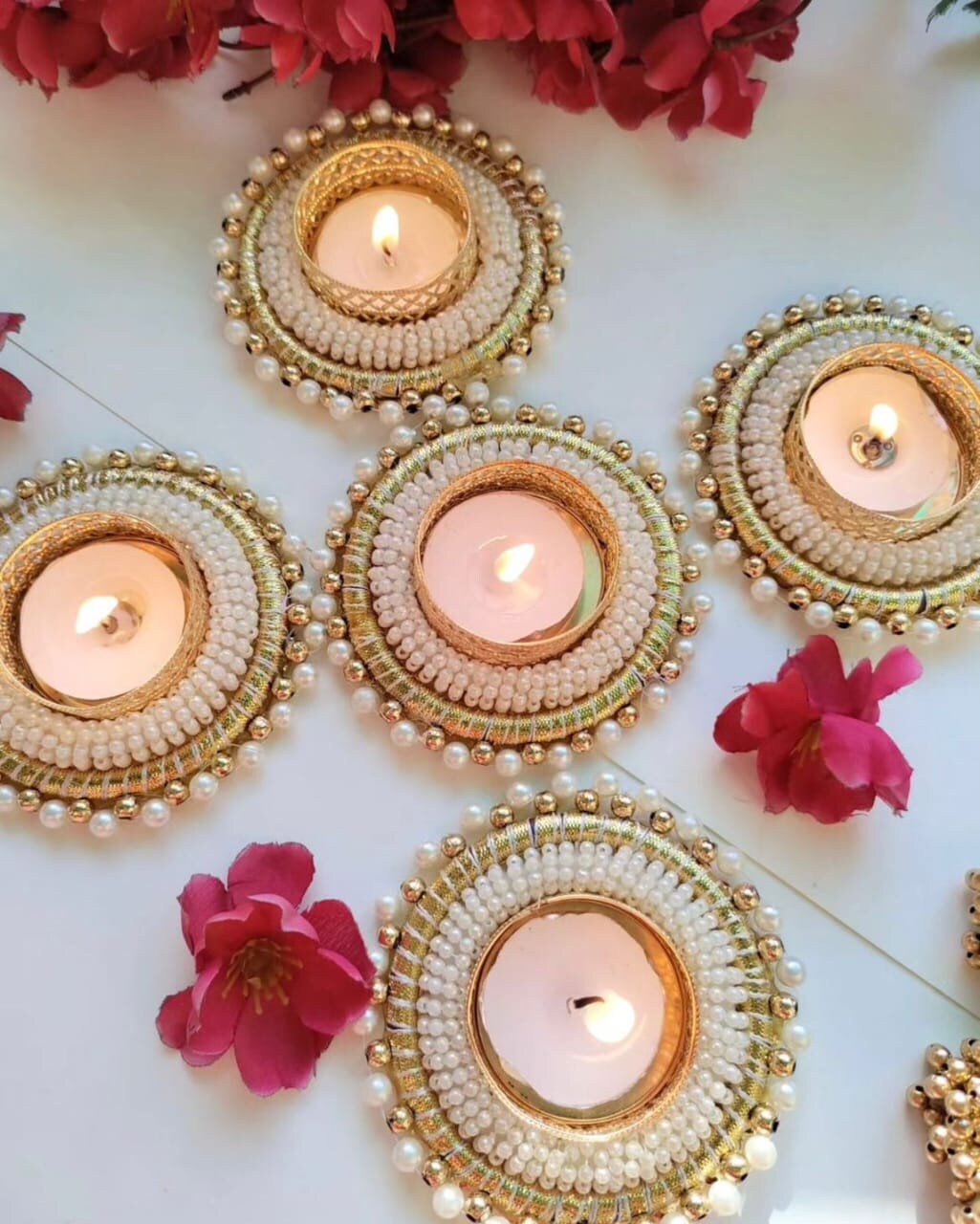 100 pc Diwali Tea light holder/candle holder/TEALIGHT holders/DIWALI diyas/Return gift/festival/wedding/christmas/party decoration