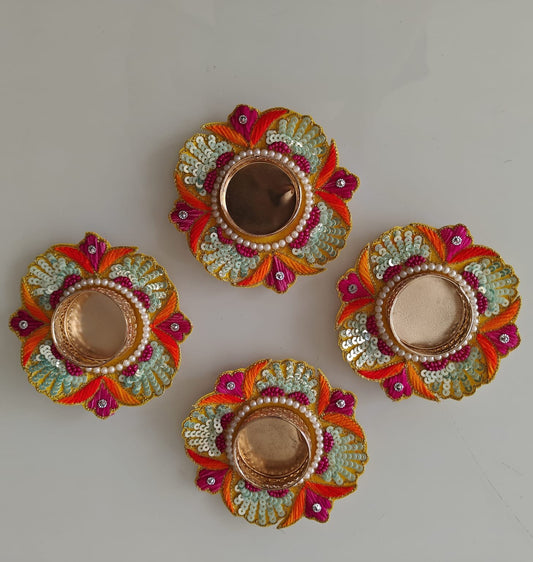 100 pc Diwali Tea light holder/candle holder/TEALIGHT holders/DIWALI diyas/Return gift/festival/wedding/christmas/party decoration