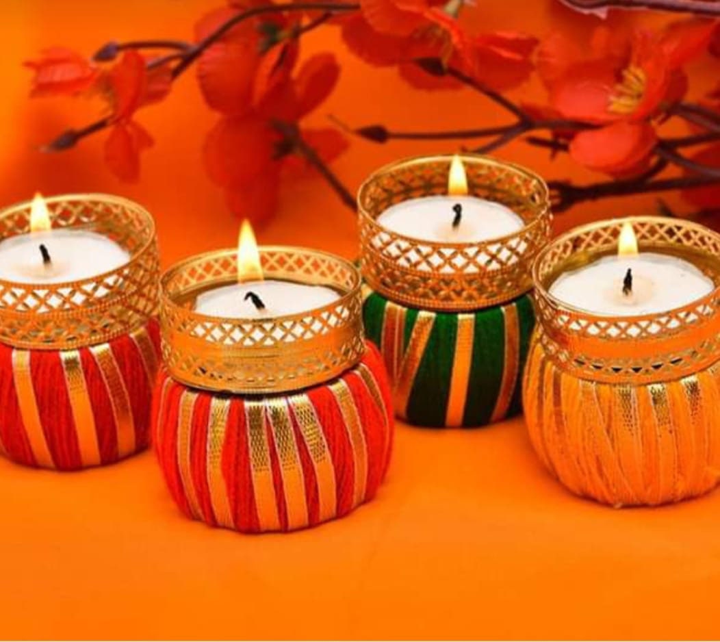 Wholesale Tealight holder/candle holder/DIWALI diyas/return , Diwali gift/giveaways Pooja home festive/wedding/christmas/party decoration