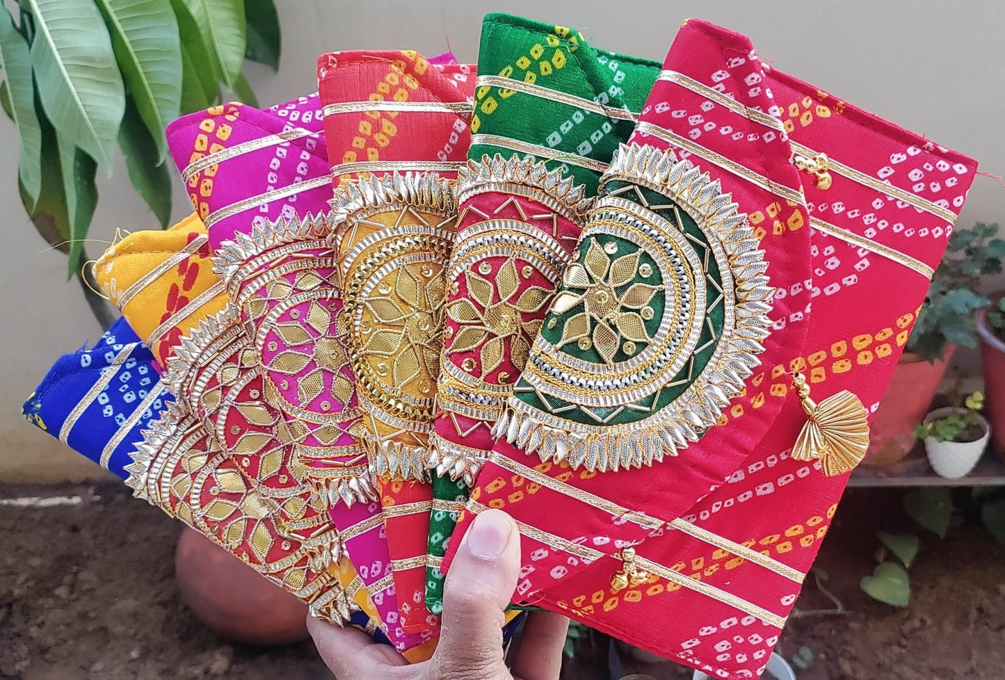 Lot of 100 Potli bags/Evening clutch/party/ festival mehendi/wedding function handbags/giveaways/ return gifts/ 5-100 pc